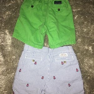 Two pair of shorts!